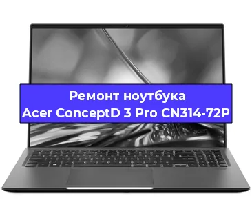 Замена процессора на ноутбуке Acer ConceptD 3 Pro CN314-72P в Новосибирске